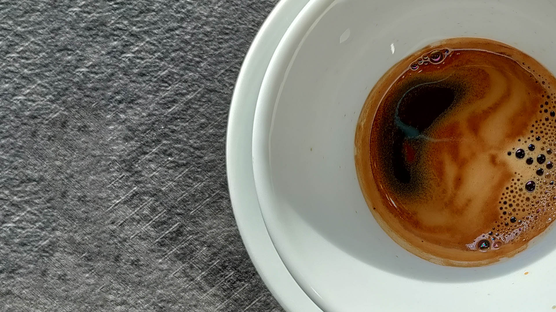 Caff espresso preparato da La Bottega del Caff a Pontedera